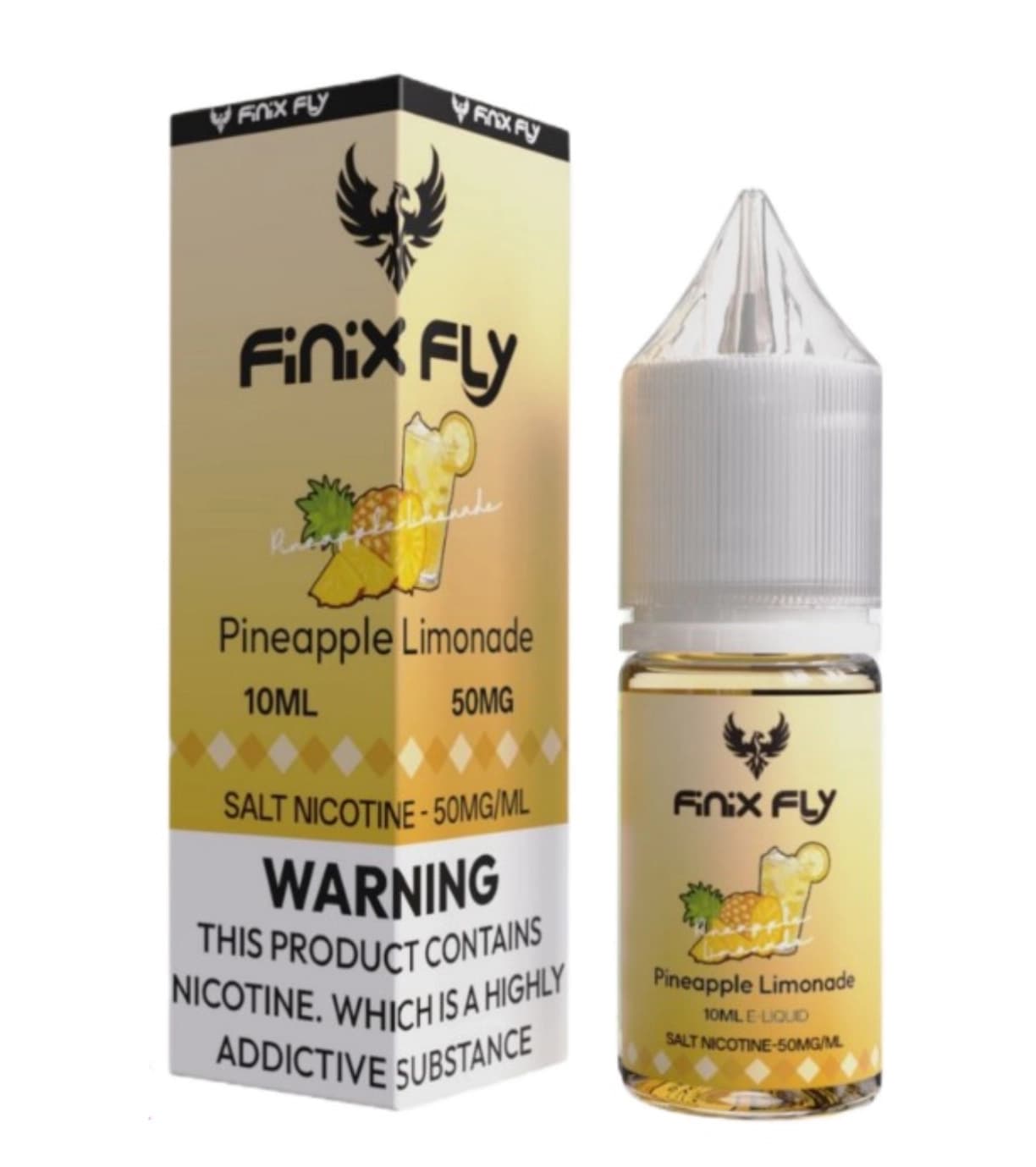 فینیکس فلای لیموناد آناناس (Finix Fly Pineapple Limonade Salt 10ml_50mg)