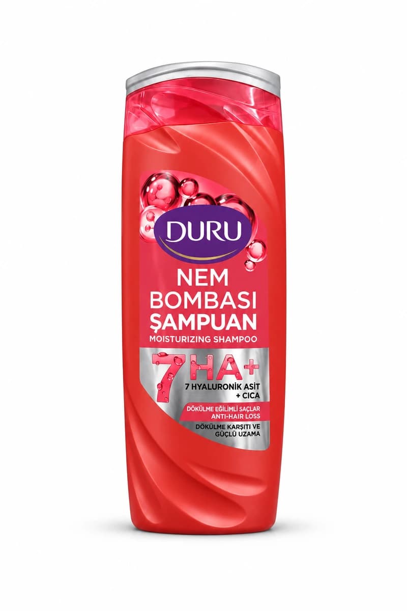 شامپو ضد ریزش دورو Duru مدل Nem Bombası حاوی سیکا حجم ۴۰۰ میل