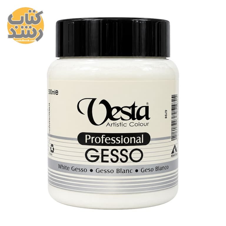 مدیوم اکریلیک حرفه ای جسو 500 میلی لیتر وستا Vesta