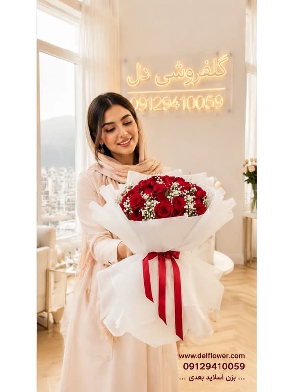 باکس گل تولد پدر به آریاشهر آنلاین باکس گل