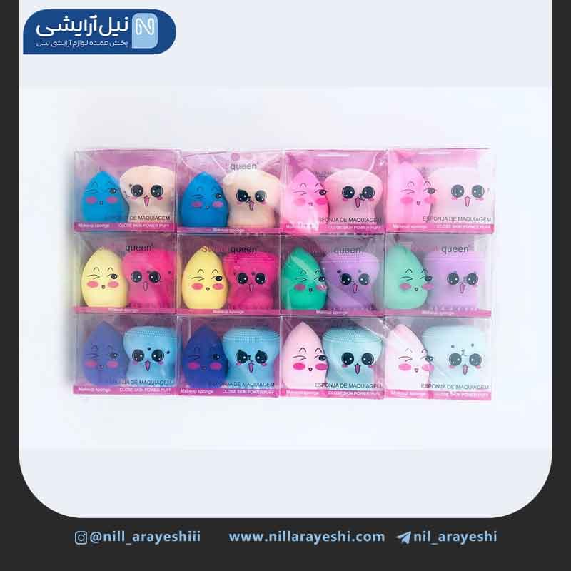 پک فیس براش و پد هشت پا سوییت کویین