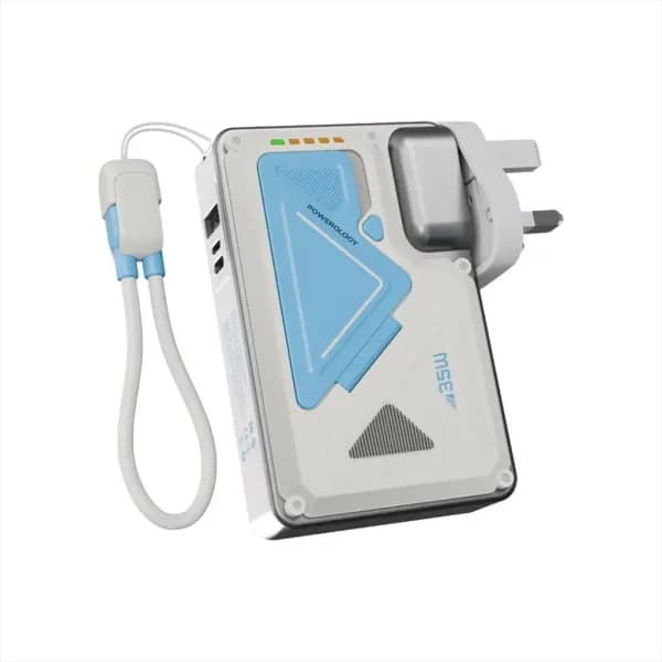 شارژر دیواری و پاوربانک وایرلس ۱۰۰۰۰ میلیآمپر پاورولوژی Powerology MagSafe مدل PPBCHA80 اورجینال