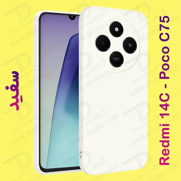 قاب سیلیکونی اصلی Xiaomi Redmi 14C-Poco C75 — تصویر ۵