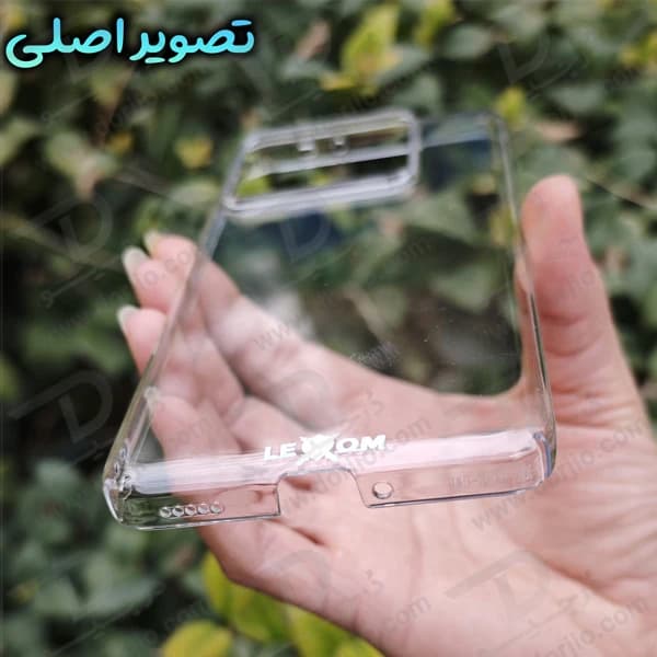 قاب شفاف تمام کریستالی Xiaomi 14T Pro مارک LEXOM — تصویر ۸