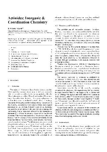 دانلود کتاب Encyclopedia of Inorganic Chemistry