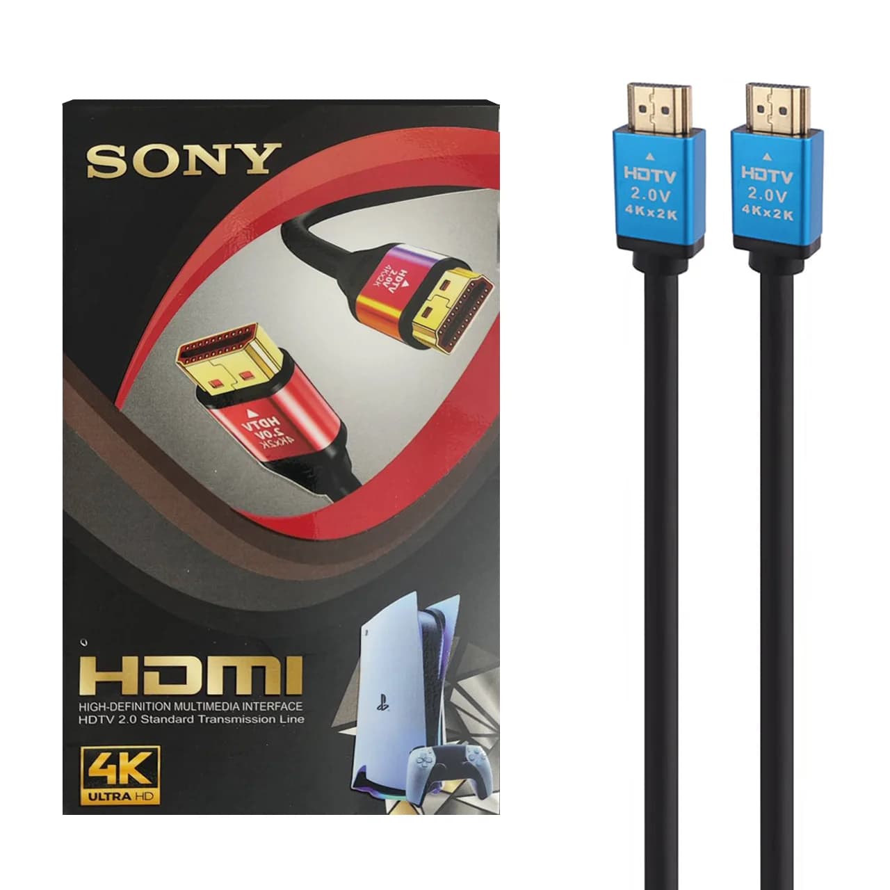 کابل 1.5 متری Sony HDMI 4k- مشکی