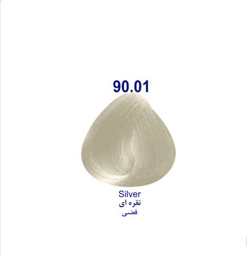 رنگ موی نقره ای پیگار شماره 90.01