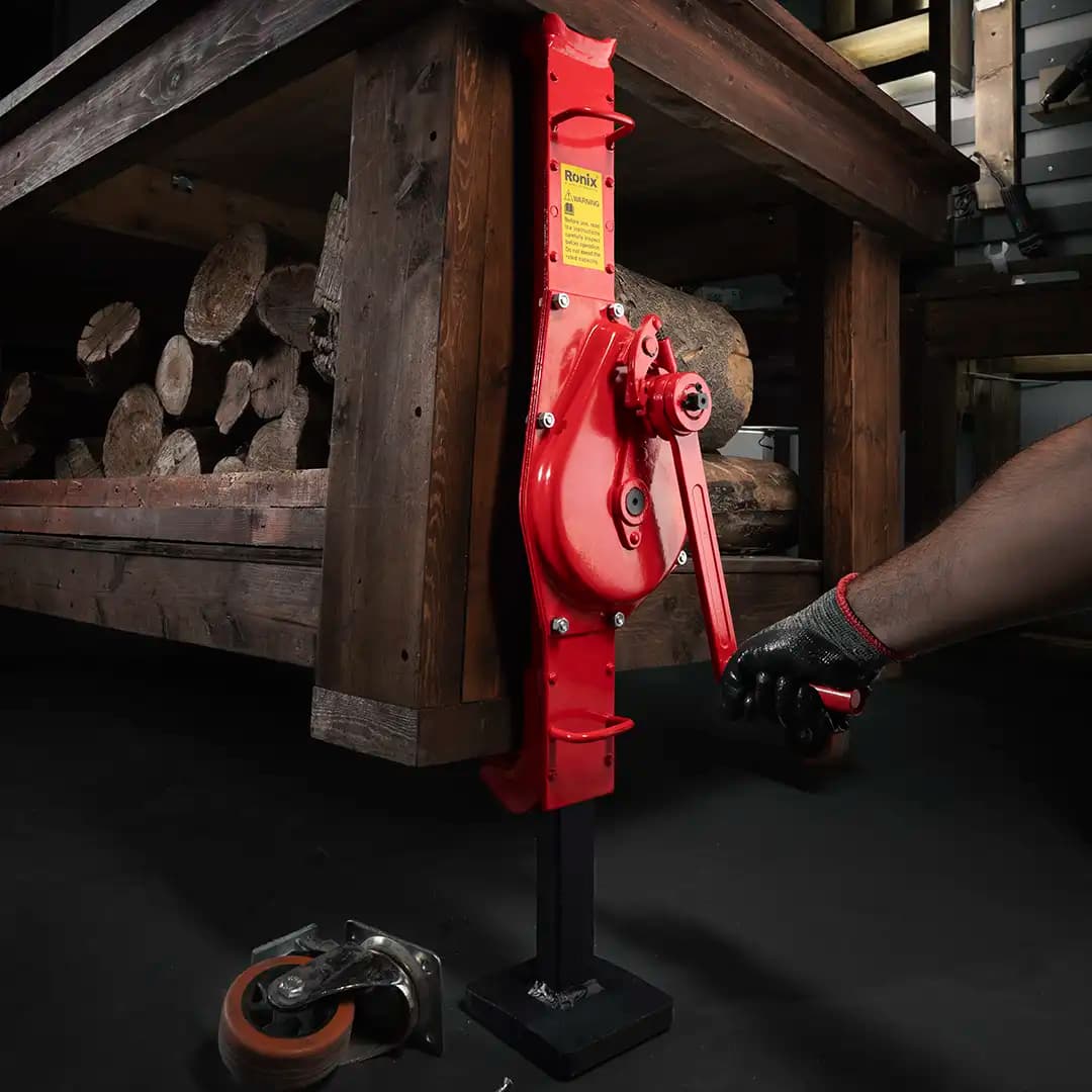 جک فولادی ضامن دار 3 تن رونیکس مدل RONIX RH-4947 — تصویر ۲