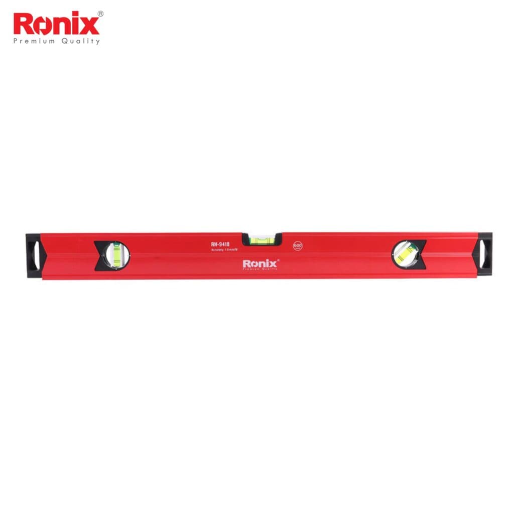 تراز دستی 60 سانتی متری رونیکس مدل RONIX RH-9418 با دقت 1 میلی متر بر متر — تصویر ۲