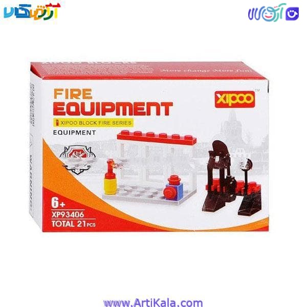 لگو تجهیزات آتش نشانی مدل XP93406