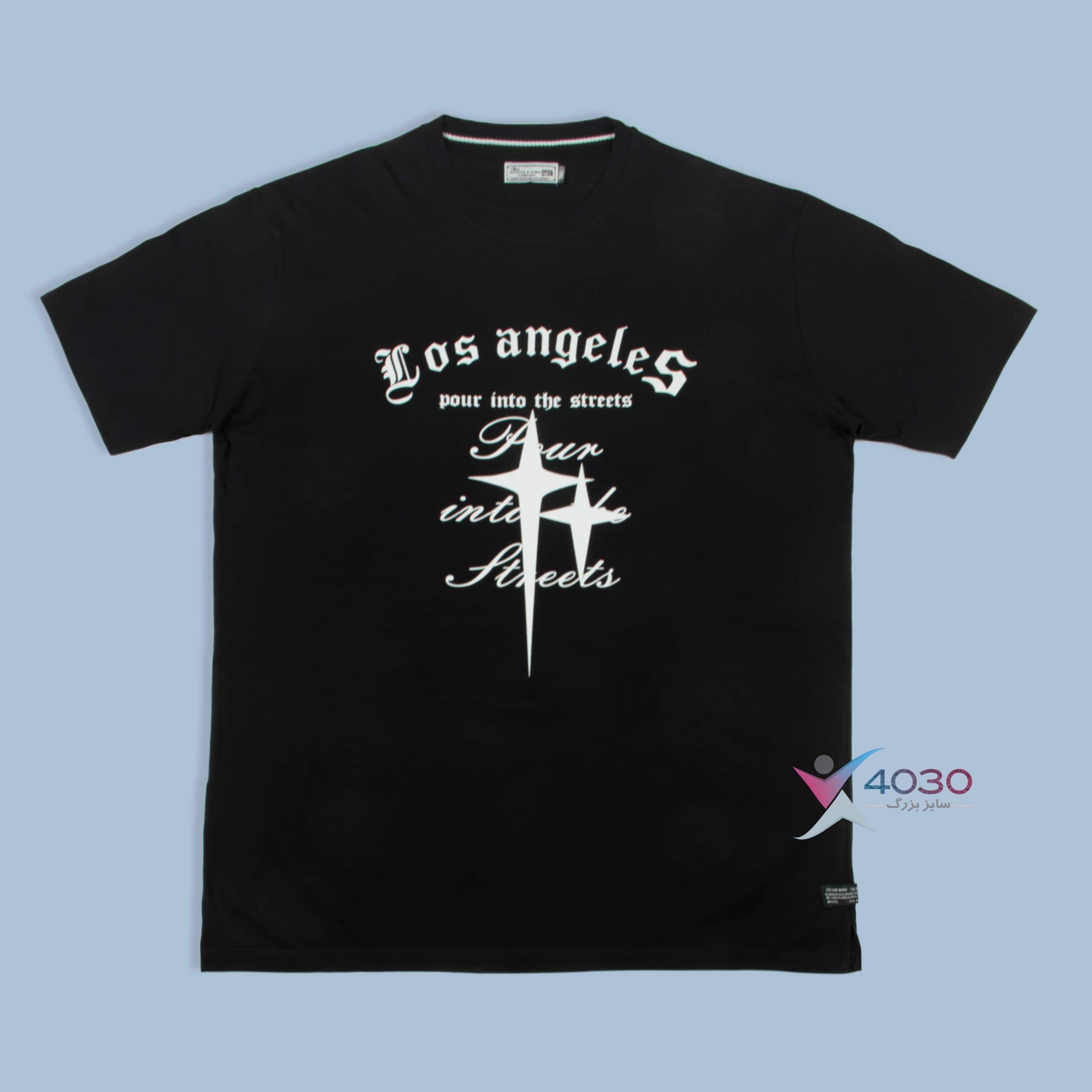 تیشرت los angeles سایزبزرگ ( 235 )