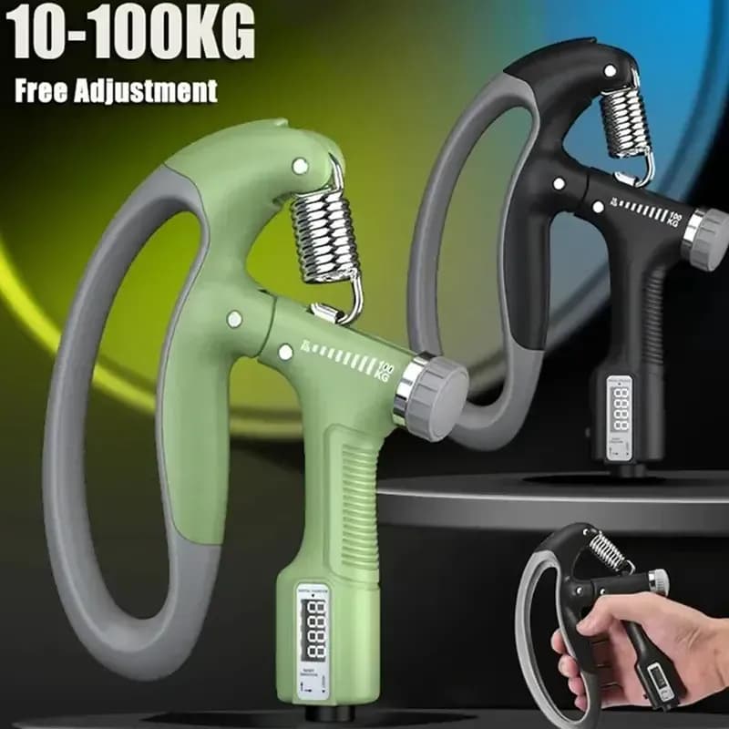فنر تقویت مچ مدل هلالی قابل تنظیم دیجیتال شمارشگر 10 تا 100 کیلوگرم — تصویر ۲