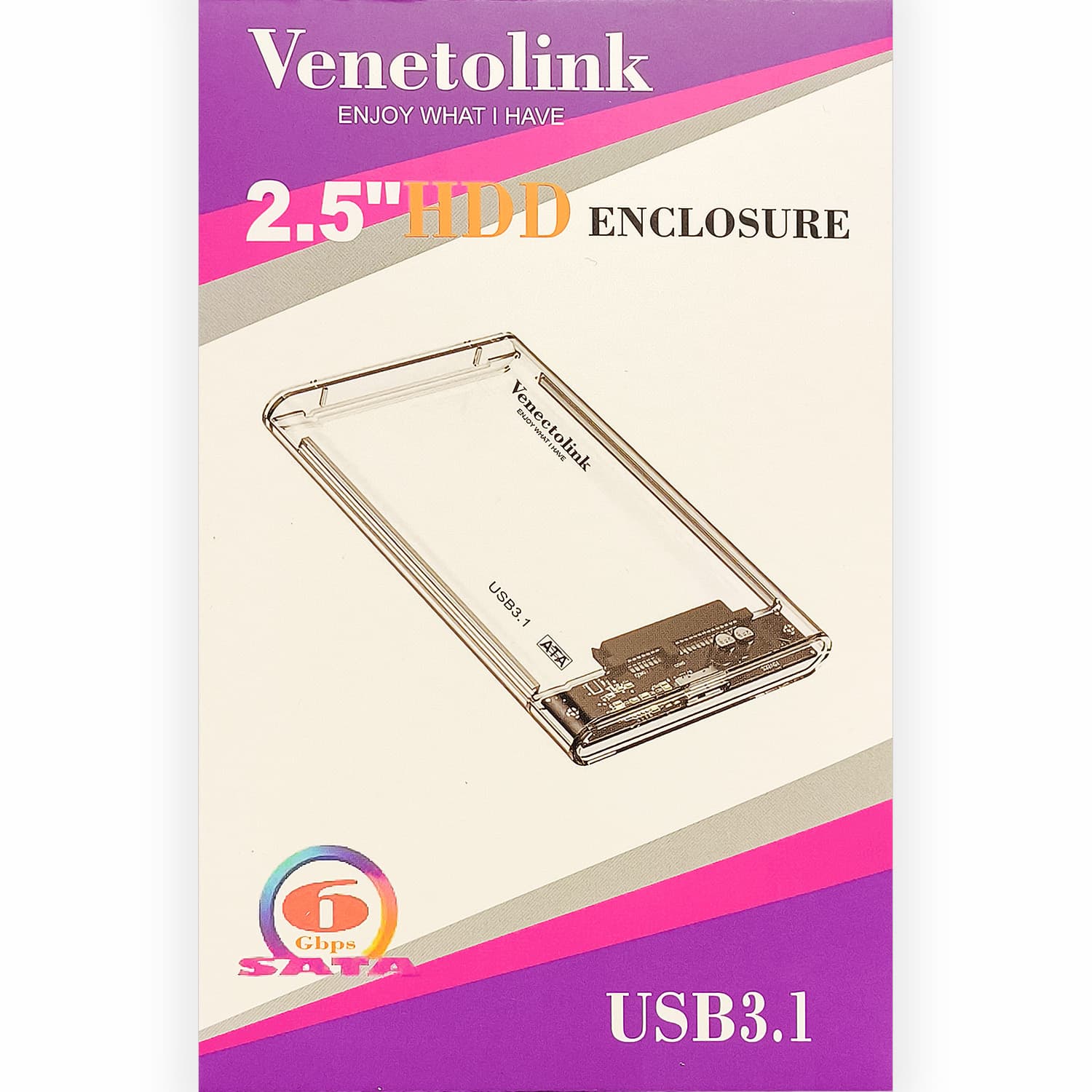 باکس هارد دیسک اکسترنال وینتولینک مدل TYPE-C-USB3.0 — تصویر ۴