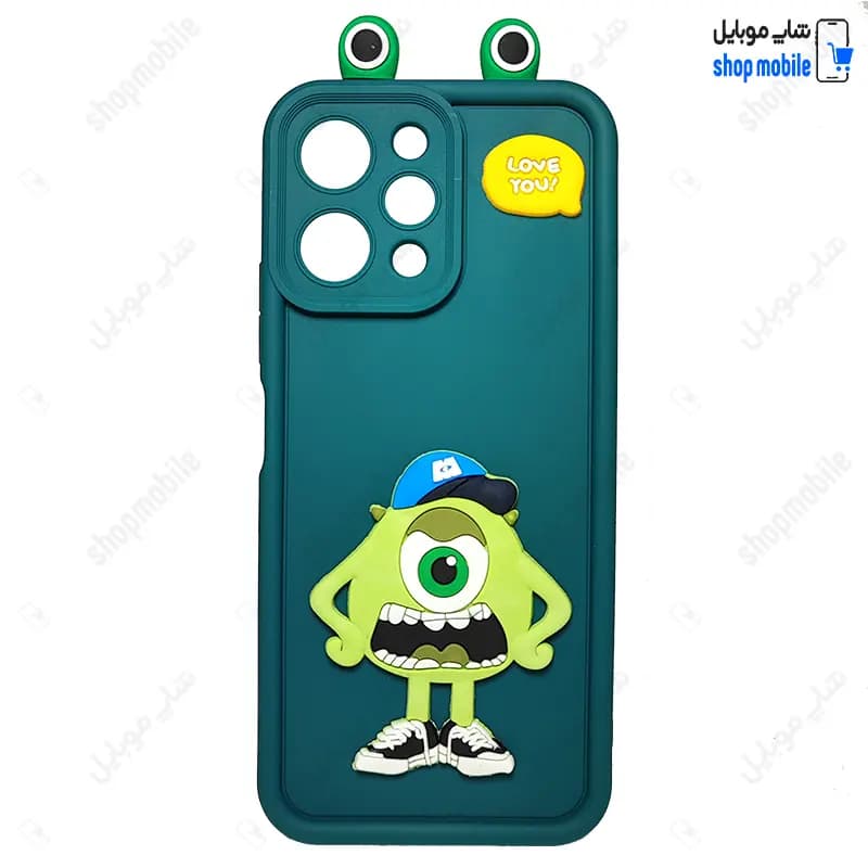 قاب گوشی شیائومی ردمی 12 (کاور عروسکی گوش دار طرح مایک تک چشم)