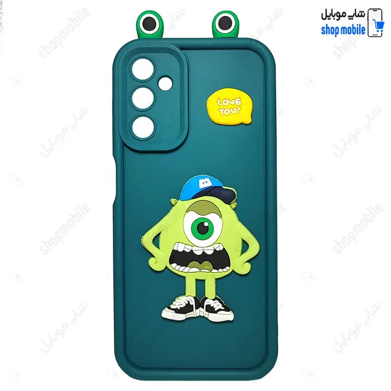 قاب گوشی سامسونگ گلکسی A34 (کاور عروسکی گوش دار طرح مایک تک چشم)