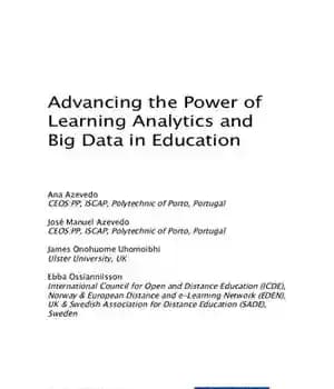 دانلود کتاب Advancing the Power of Learning Analytics and Big Data in Education (Advances Educational Technologies Instructional Design