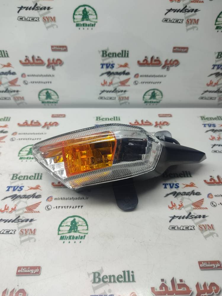 چراغ راهنما جلو موتور tvs نئو سمت چپ اصلی
