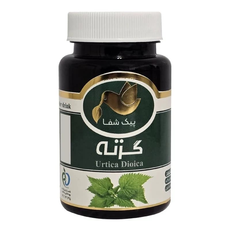 قرص گزنه پیک شفا مدل Urtica Dioica – مکمل گیاهی تنظیم قند خون و سلامت پروستات