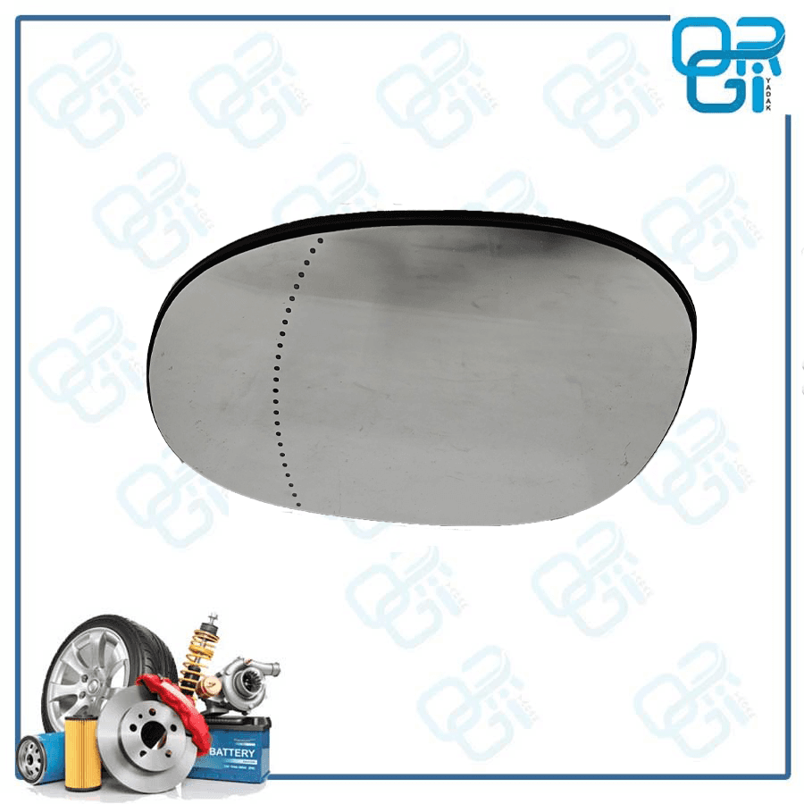 شیشه آینه دستی چپ 206 کبسون