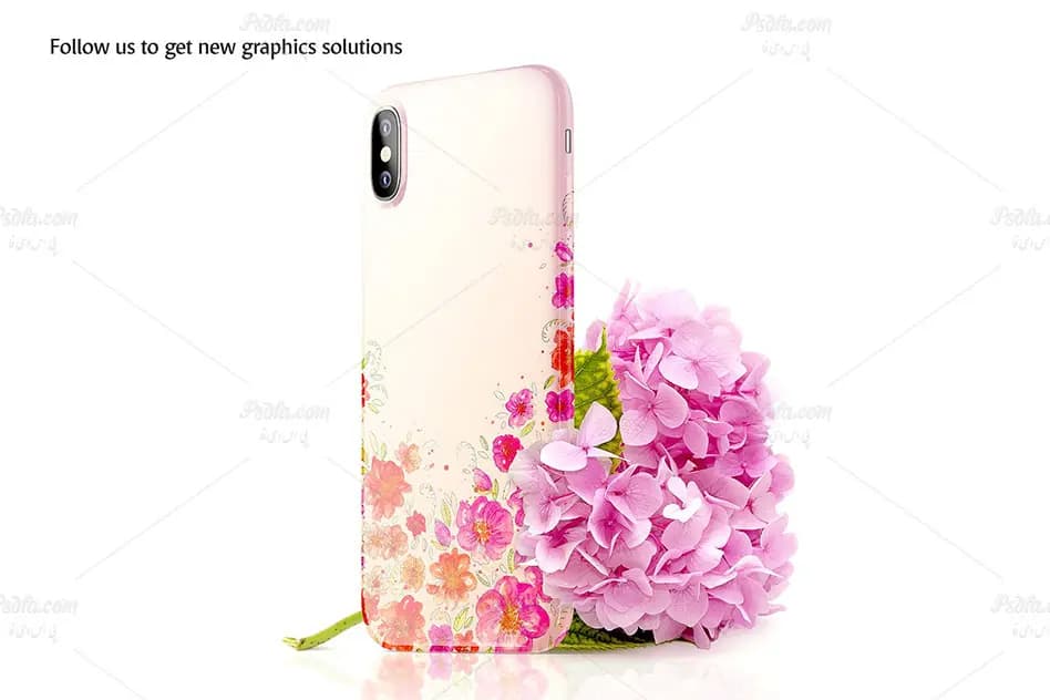 موکاپ قاب و کاور iPhone X متحرک (GIF, MP4) لایه باز برای فتوشاپ — تصویر ۴