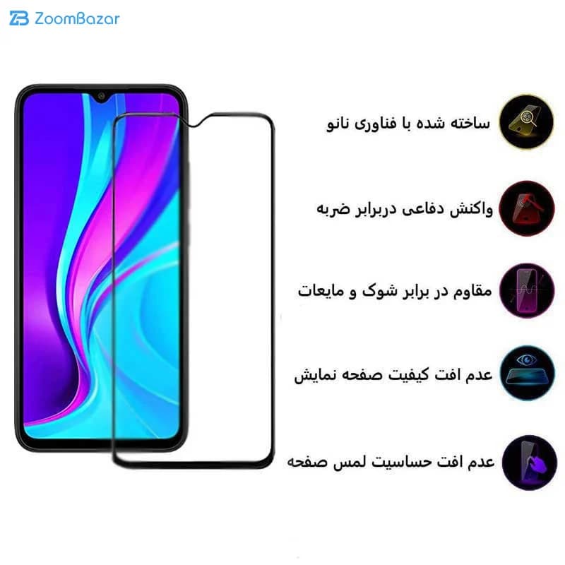 گلس مات اپیکوی مدل CR7-M مناسب برای گوشی موبایل شیائومی Redmi 9/ Redmi 9 Prime — تصویر ۵