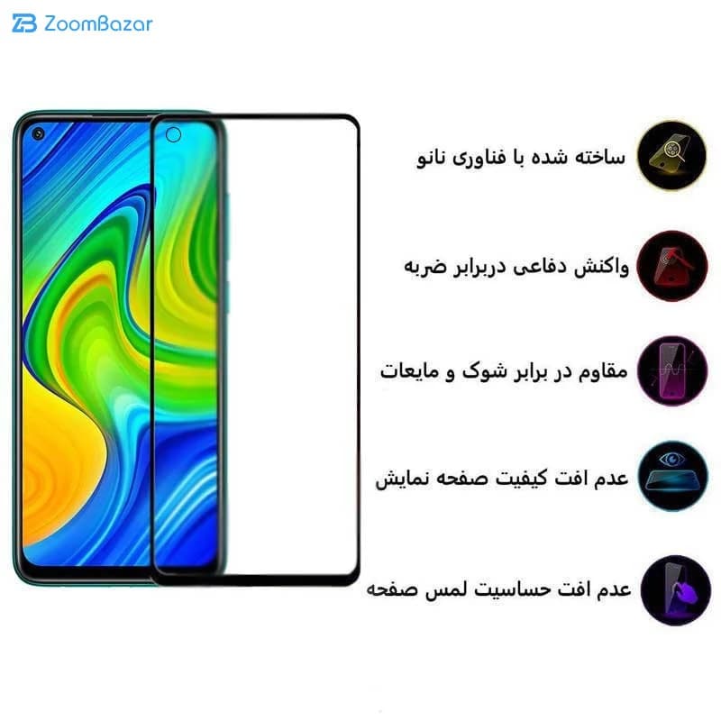 گلس مات اپیکوی مدل CR7-M مناسب برای گوشی موبایل شیائومی Redmi Note 9/ Redmi 10X 4G — تصویر ۴