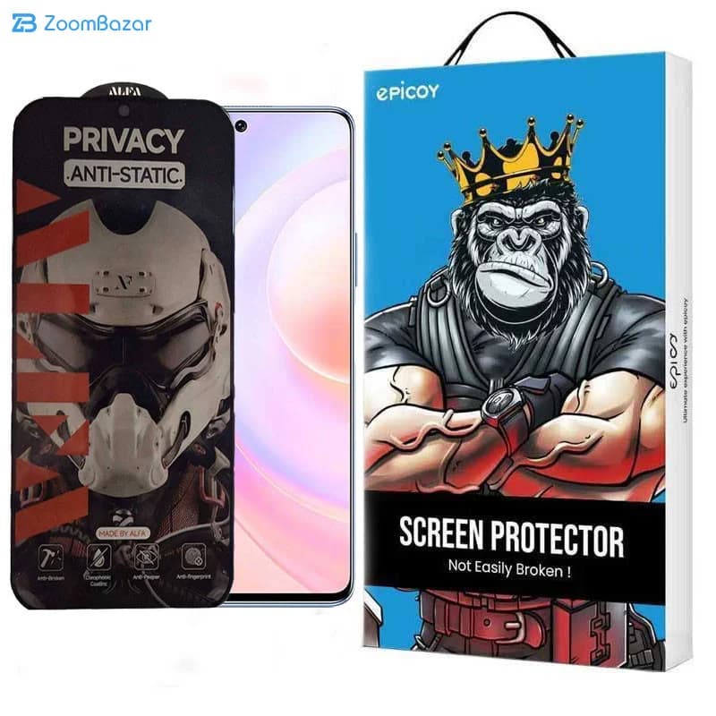 گلس پرایوسی اپیکوی مدل Alpha مناسب برای گوشی موبایل آنر Nova 9 Se/50 Se — تصویر ۲