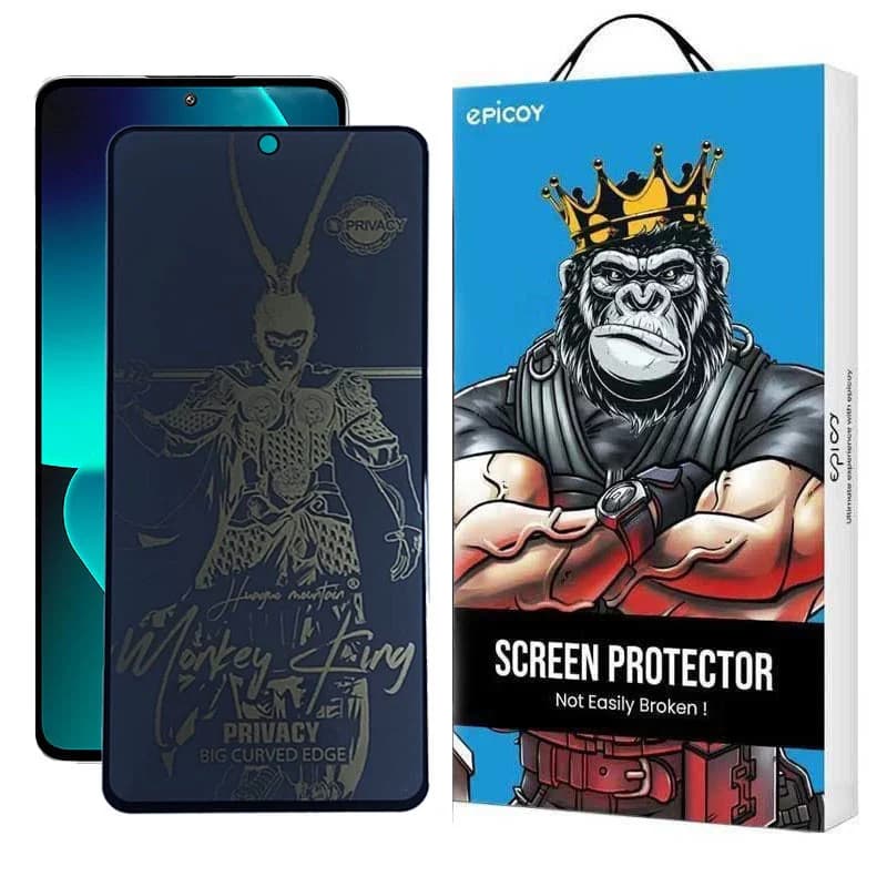 گلس اپیکوی مدل wukong privacy مناسب برای گوشی موبایل شیائومی 13T Pro/13T/12T Pro/12T/11T Pro/11T