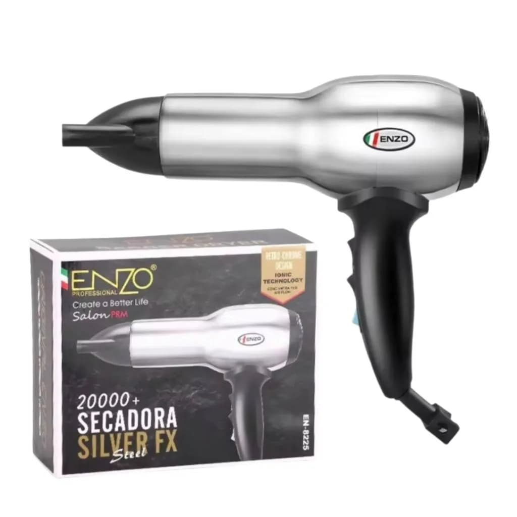 سشوار حرفه‌ای انزو مدل EN-8225 استیل ENZO Professional