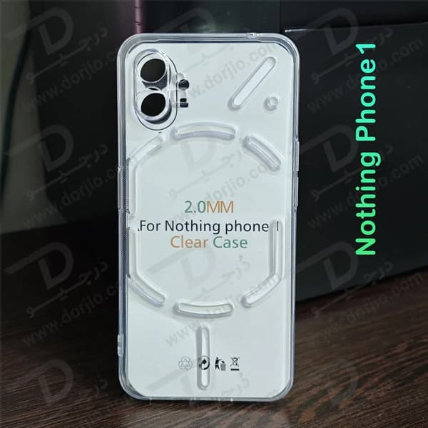 کاور ژله ای شفاف گوشی Nothing Phone 1 — تصویر ۶