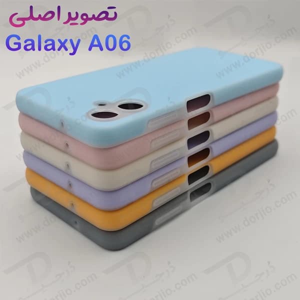 گارد سیلیکون دو لایه اورجینال Samsung Galaxy A06 — تصویر ۲