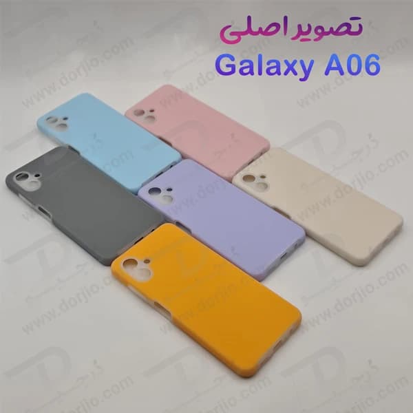 گارد سیلیکون دو لایه اورجینال Samsung Galaxy A06 — تصویر ۵