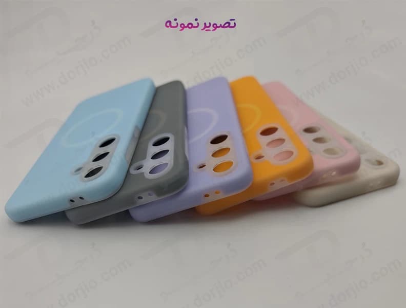 گارد سیلیکون دو لایه مگ سیف اورجینال Samsung Galaxy S24 FE — تصویر ۲
