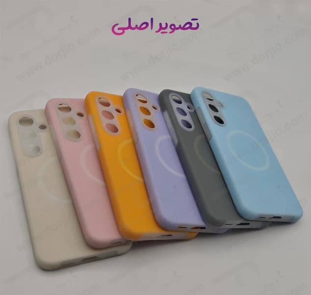 گارد سیلیکون دو لایه مگ سیف اورجینال Samsung Galaxy S24 FE — تصویر ۶