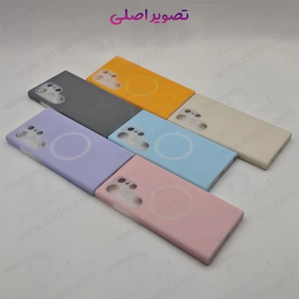 گارد سیلیکون دو لایه مگ سیف اورجینال Samsung Galaxy S24 Ultra — تصویر ۶