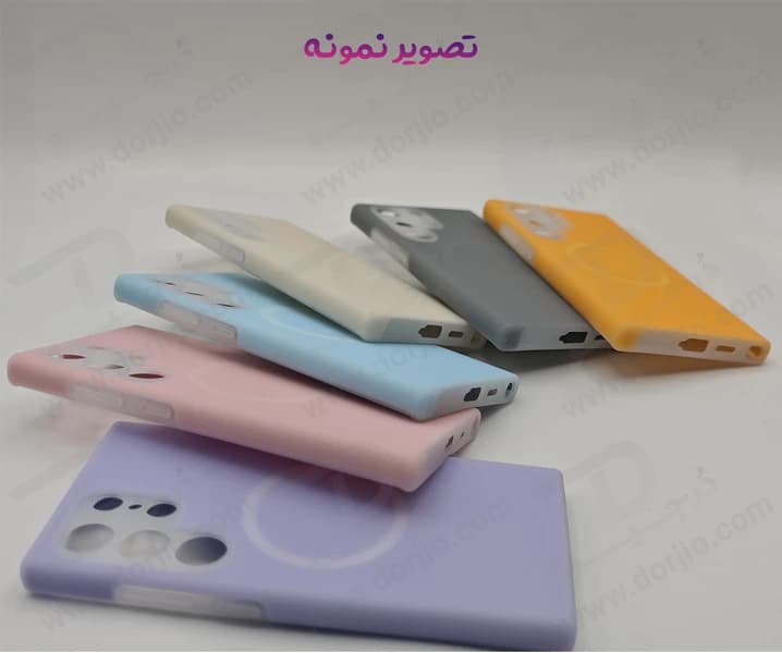 گارد سیلیکون دو لایه مگ سیف اورجینال Samsung Galaxy S24 Ultra — تصویر ۵