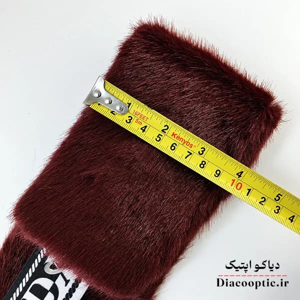 هدبند زنانه مدل روسی خزدار گوشتی کد 1185 — تصویر ۳