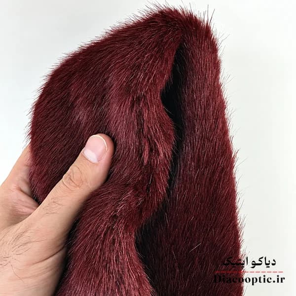 هدبند زنانه مدل روسی خزدار گوشتی کد 1185 — تصویر ۵