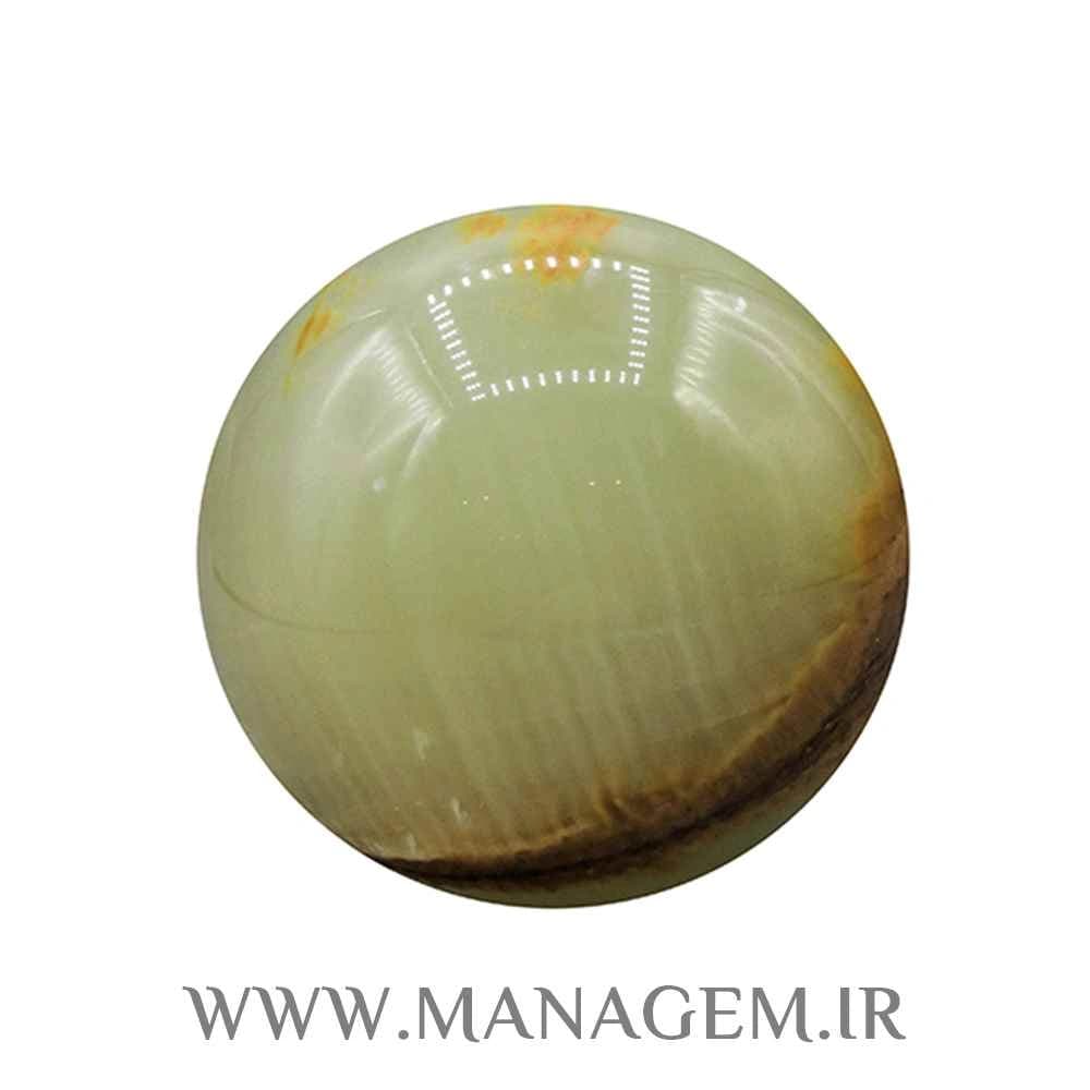 گوی سنگ کلسیت سبز