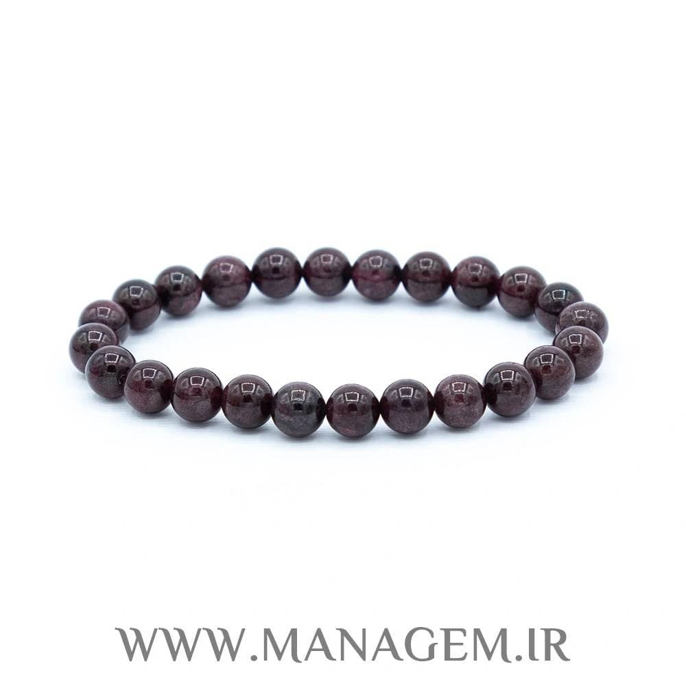 دستبند گارنت قرمز