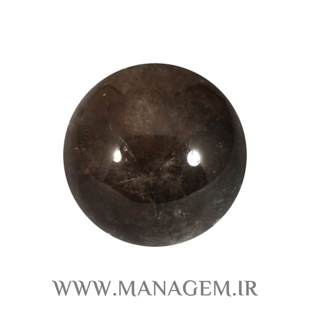 گوی سنگ کوارتز دودی