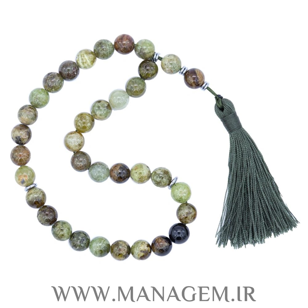 تسبیح گارنت سبز