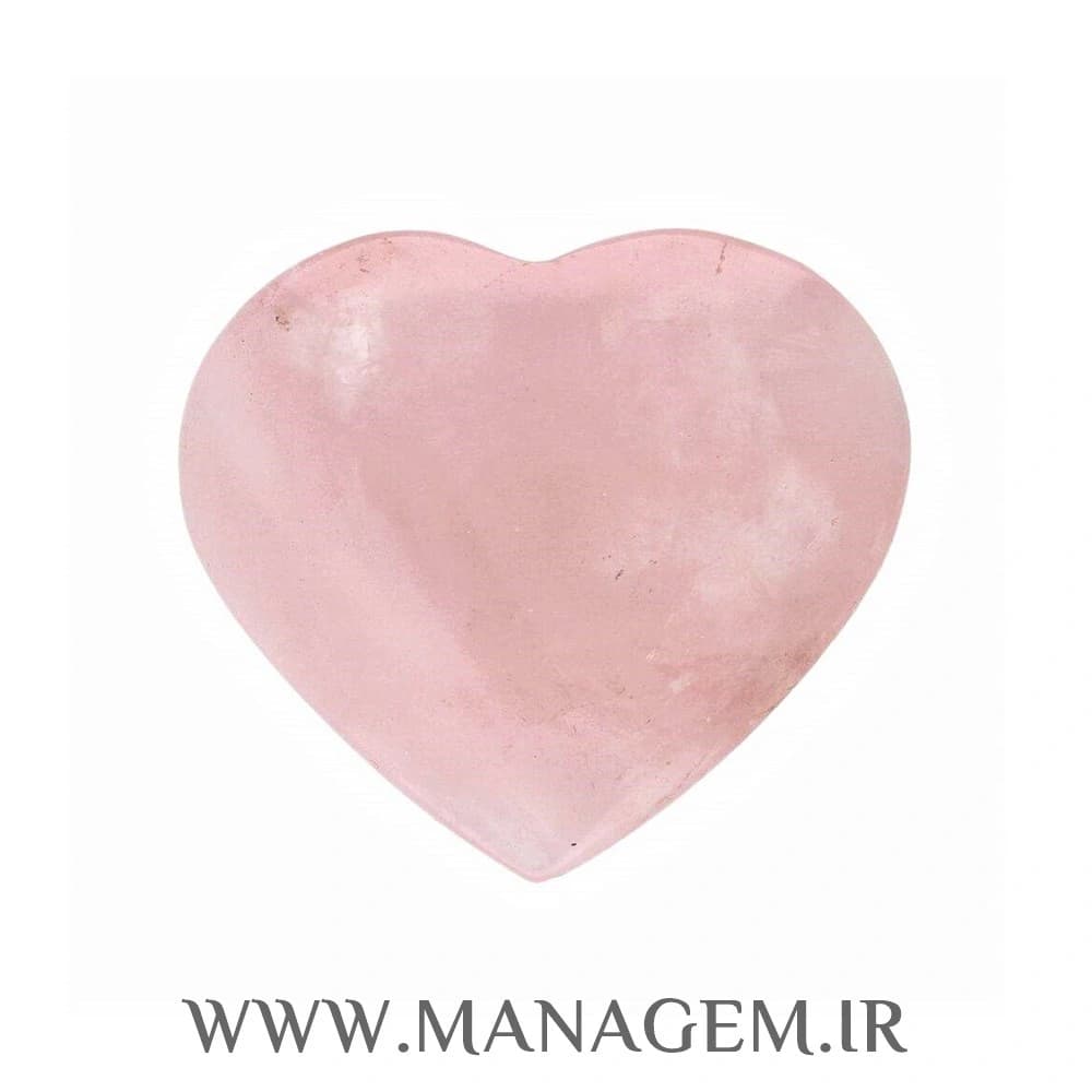 کاروینگ قلب رز کوارتز