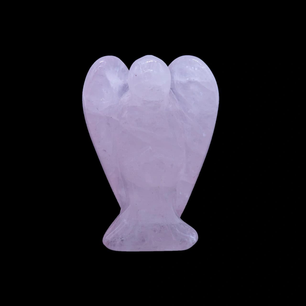 مجسمه فرشته رز کوارتز