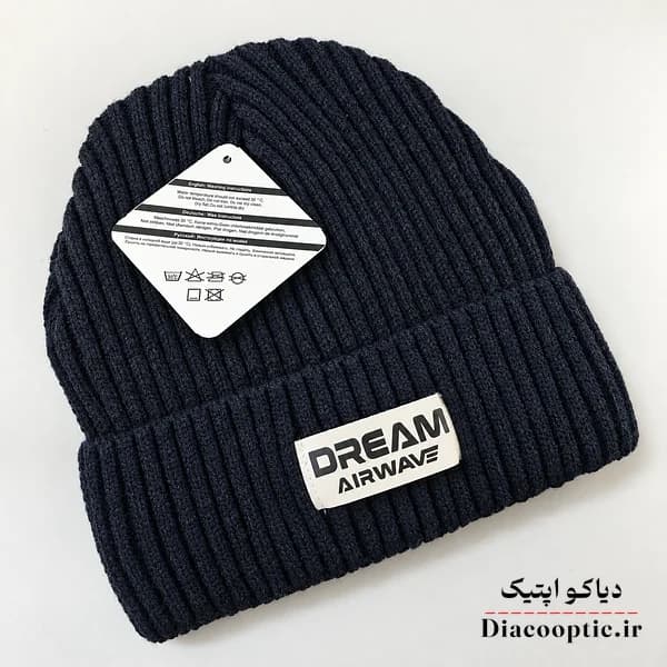 کلاه تک مردانه اسپرت خزدار مدل بافتنی کد 1239 — تصویر ۶