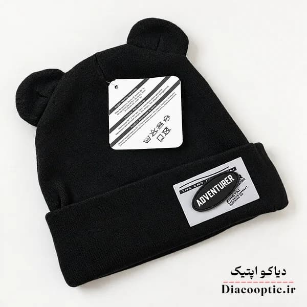 کلاه تک نوزادی عروسکی مدل تریکو کش بافت کد 1251 — تصویر ۸