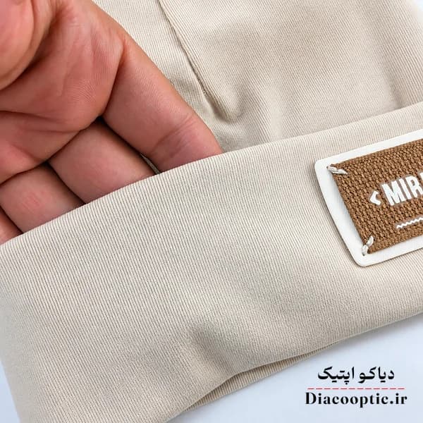 کلاه تک نوزادی عروسکی مدل تریکو کش بافت کد 1251 — تصویر ۵