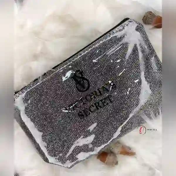 کیف آرایشی طرح ویکتوریا سکرت مدل شاین دار