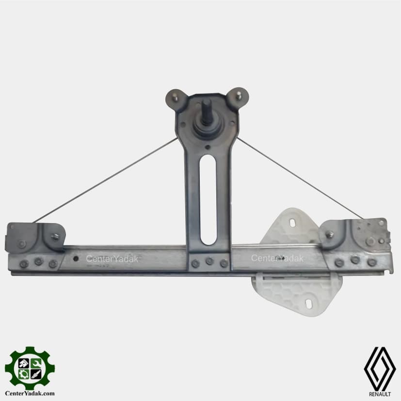شیشه بالابر دستی عقب چپ رنو ال 90