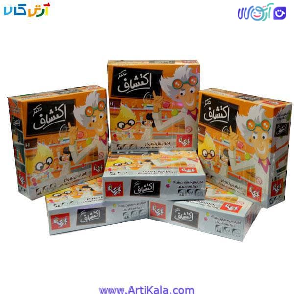 بازی فکری دکتر اکتشاف بسته 12 عددی